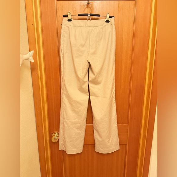 Ann Taylor Tan Straight Leg Pants - Picture 2 of 9